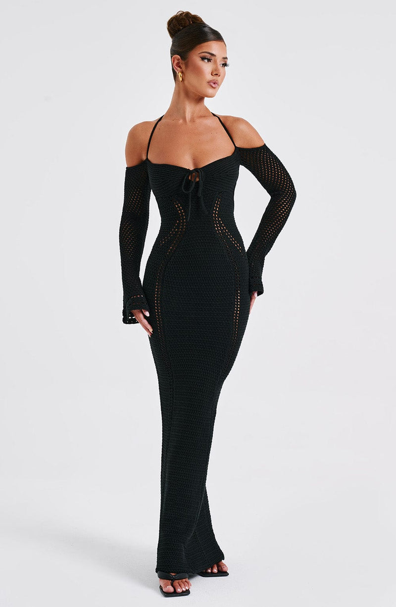 Samariah Maxi Dress - Black Dress Babyboo Fashion Premium Exclusive Design