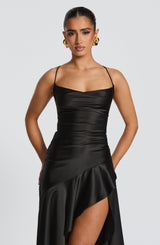 Samira Maxi Dress - Black Dress Babyboo Fashion Premium Exclusive Design