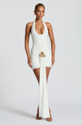 Sanne Mini Skirt - White Skirt Babyboo Fashion Premium Exclusive Design