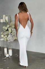 Sanya Maxi Dress - White Dress Babyboo Fashion Premium Exclusive Design