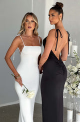 Sanya Maxi Dress - White Dress Babyboo Fashion Premium Exclusive Design