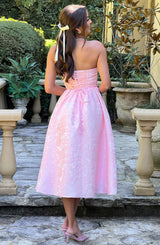 Saoirse Midi Dress - Blush Dress Babyboo Fashion Premium Exclusive Design