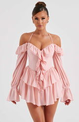 Savanna Playsuit - Pink Playsuit Babyboo Fashion Premium Exclusive Design