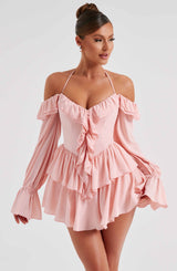 Savanna Playsuit - Pink Playsuit Babyboo Fashion Premium Exclusive Design