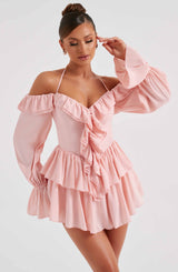 Savanna Playsuit - Pink Playsuit Babyboo Fashion Premium Exclusive Design