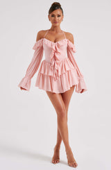 Savanna Playsuit - Pink Playsuit Babyboo Fashion Premium Exclusive Design