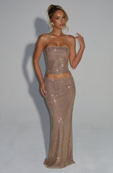 Serena Top - Gold Tops Babyboo Fashion Premium Exclusive Design