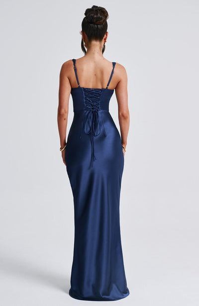 Shae Maxi Dress - Navy - View 6 | Shop Formal Dress