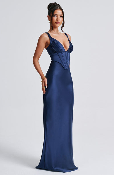 Shae Maxi Dress - Navy - View 5 | Shop Formal Dress