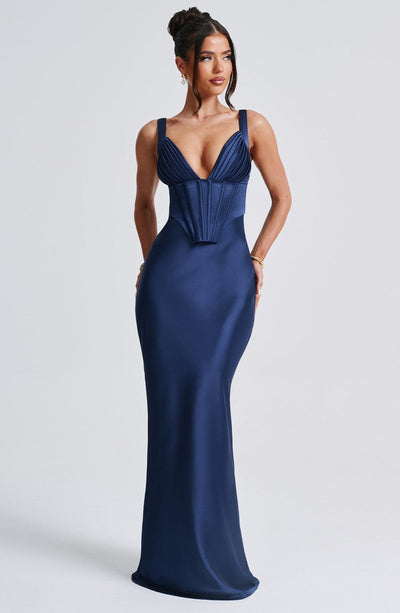 Shae Maxi Dress - Navy - View 4 | Shop Formal Dress
