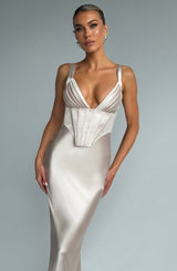 Shae Maxi Dress - Shell Dress Babyboo Fashion Premium Exclusive Design