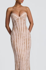 Sian Maxi Dress - Blush Dress Babyboo Fashion Premium Exclusive Design