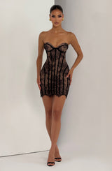 Sian Mini Dress - Black Dress Babyboo Fashion Premium Exclusive Design