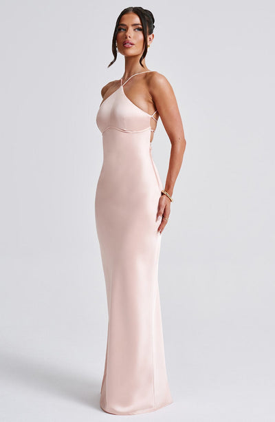 Sinead Maxi Dress - Peach - View 1 | Shop Formal Dress