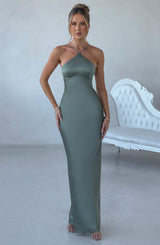 Sinead Maxi Dress - Sage Dress Babyboo Fashion Premium Exclusive Design
