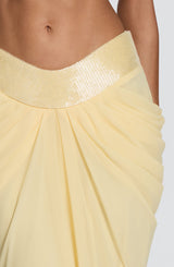 Sophie Maxi Skirt - Lemon Skirt Babyboo Fashion Premium Exclusive Design