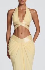 Sophie Maxi Skirt - Lemon Skirt Babyboo Fashion Premium Exclusive Design