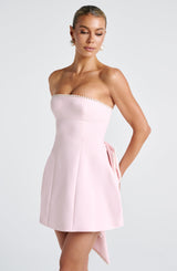 Suni Mini Dress - Blush Dress Babyboo Fashion Premium Exclusive Design