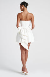 Suni Mini Dress - Ivory Dress Babyboo Fashion Premium Exclusive Design