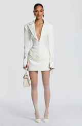 Susie Mini Dress - Ivory Dress Babyboo Fashion Premium Exclusive Design