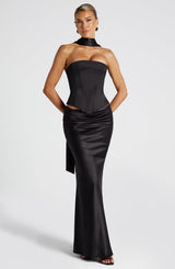 Sybil Scarf - Black Accessories ONE SIZE Babyboo Fashion Premium Exclusive Design