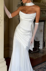 Sybil Scarf - Ivory Accessories ONE SIZE Babyboo Fashion Premium Exclusive Design