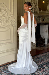 Sybil Scarf - Ivory Accessories ONE SIZE Babyboo Fashion Premium Exclusive Design