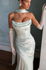 Sybil Scarf - Mint Accessories ONE SIZE Babyboo Fashion Premium Exclusive Design