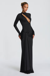 Tahnee Maxi Dress - Black Dress Babyboo Fashion Premium Exclusive Design