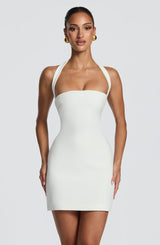Tamsin Mini Dress - Ivory Dress XS Babyboo Fashion Premium Exclusive Design