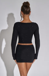 Tani Top - Black Tops Babyboo Fashion Premium Exclusive Design