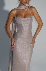 Tavia Scarf - Nude Accessories ONE SIZE Babyboo Fashion Premium Exclusive Design