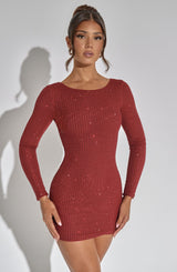 Tennesse Mini Dress - Red Dress Babyboo Fashion Premium Exclusive Design