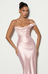 Thalassa Maxi Dress - Blush Dress Babyboo Fashion Premium Exclusive Design