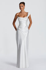 Thalassa Maxi Dress - Ivory Dress Babyboo Fashion Premium Exclusive Design