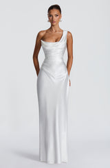 Thalassa Maxi Dress - Ivory Dress Babyboo Fashion Premium Exclusive Design