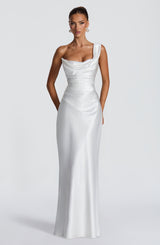 Thalassa Maxi Dress - Ivory Dress Babyboo Fashion Premium Exclusive Design