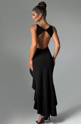 Theadora Maxi Dress - Black Dress Babyboo Fashion Premium Exclusive Design