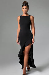 Theadora Maxi Dress - Black Dress Babyboo Fashion Premium Exclusive Design