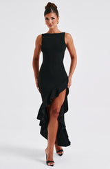 Theadora Maxi Dress - Black Dress Babyboo Fashion Premium Exclusive Design