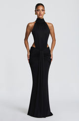 Thekla Maxi Dress - Black Dress XS Babyboo Fashion Premium Exclusive Design