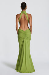 Thekla Maxi Dress - Olive Dress Babyboo Fashion Premium Exclusive Design
