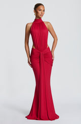 Thekla Maxi Dress - Red Dress Babyboo Fashion Premium Exclusive Design