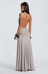 Tori Bodysuit - Light Grey Bodysuits Babyboo Fashion Premium Exclusive Design