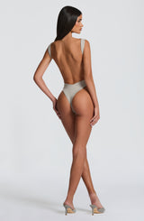 Tori Bodysuit - Light Grey Bodysuits Babyboo Fashion Premium Exclusive Design
