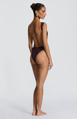 Tori Bodysuit - Plum Bodysuits Babyboo Fashion Premium Exclusive Design