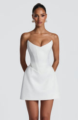 Torin Mini Dress - Ivory Dress Babyboo Fashion Premium Exclusive Design