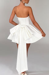 Trinity Mini Dress - Ivory Dress Babyboo Fashion Premium Exclusive Design