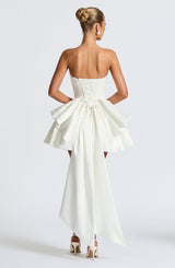 Trinity Mini Dress - Ivory Dress Babyboo Fashion Premium Exclusive Design