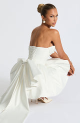 Trinity Mini Dress - Ivory Dress Babyboo Fashion Premium Exclusive Design